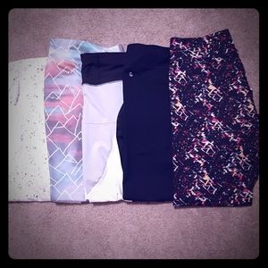 5 pack of workout Leggings